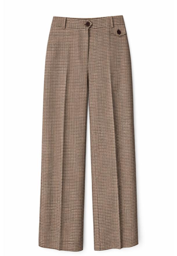 Pantalón traje granate GRANATE