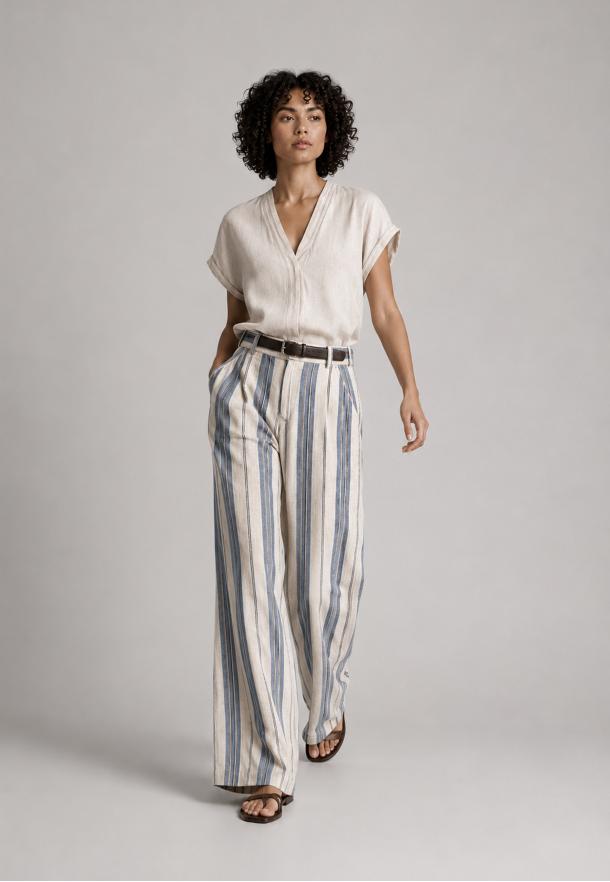 Striped trousers AZUL