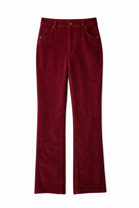 Trousers corduroy GRANATE