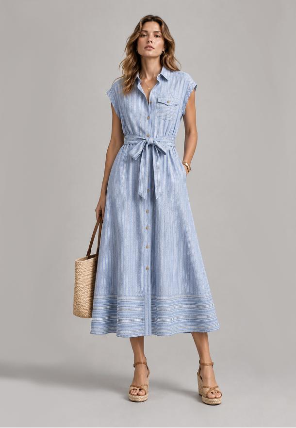 Shirt dress AZUL
