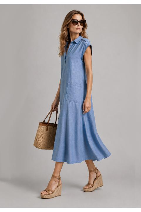 Vestido tunica AZUL