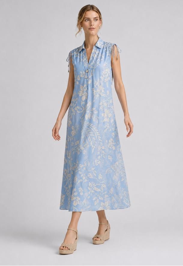 Dress printed AZUL