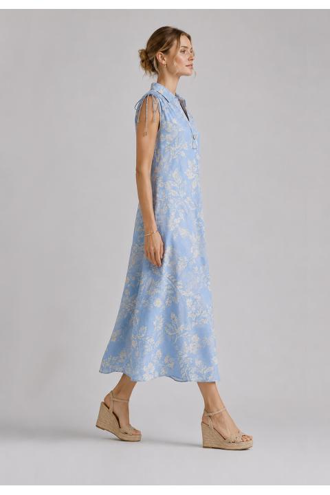 Dress printed AZUL