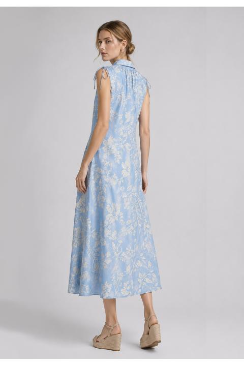 Dress printed AZUL