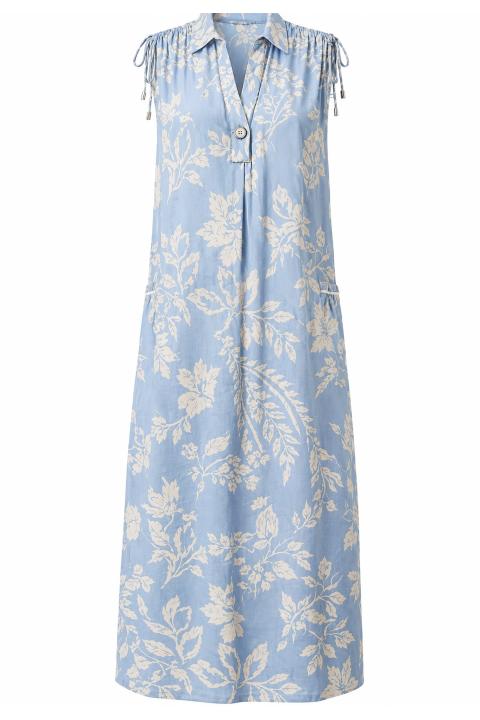 Vestido estampado AZUL