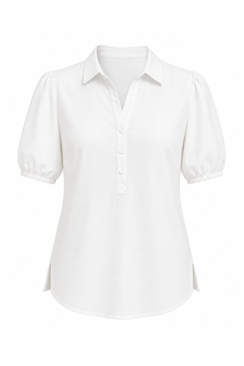 Blusa cruda BLANCO