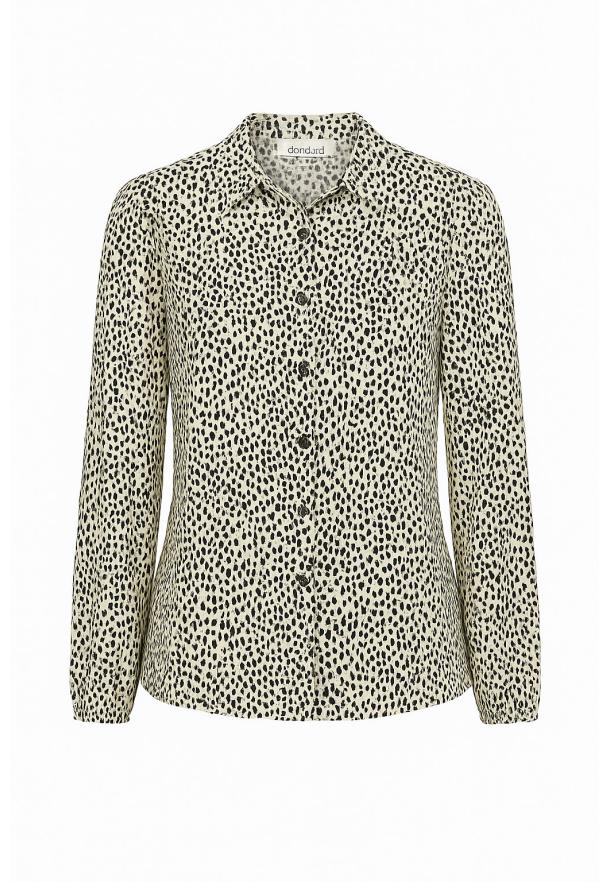 Shirt estampando macha BEIGE