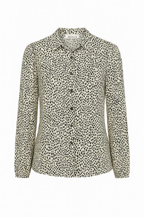 Camisa estampando macha BEIGE