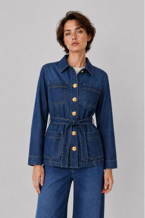 Jacket denim AZUL