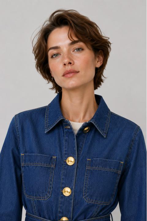 Jacket denim AZUL