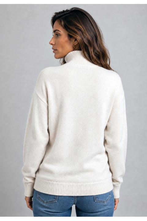Sweater zip CRUDO
