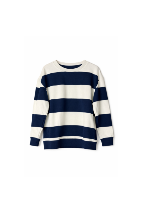 Sweatshirt stripes CRUDO