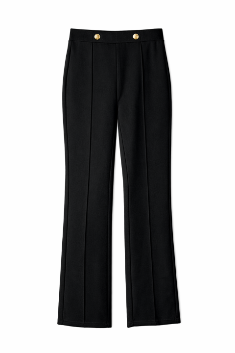 Trousers experience flare NEGRO