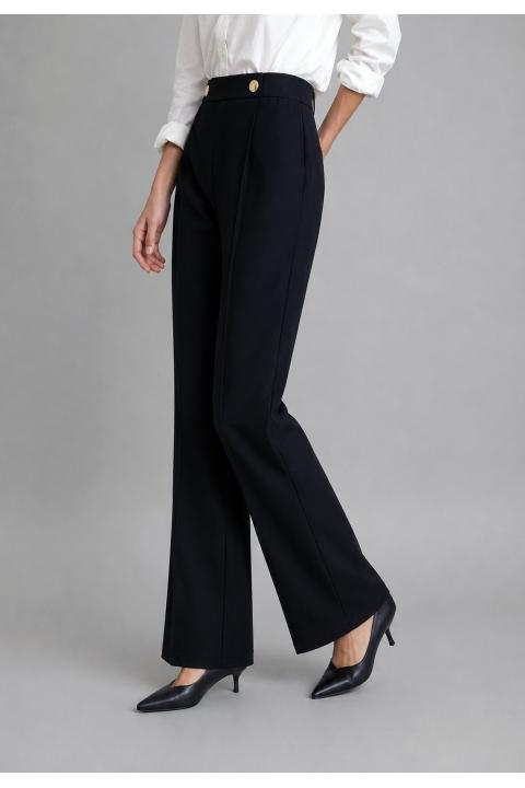 Trousers experience flare NEGRO