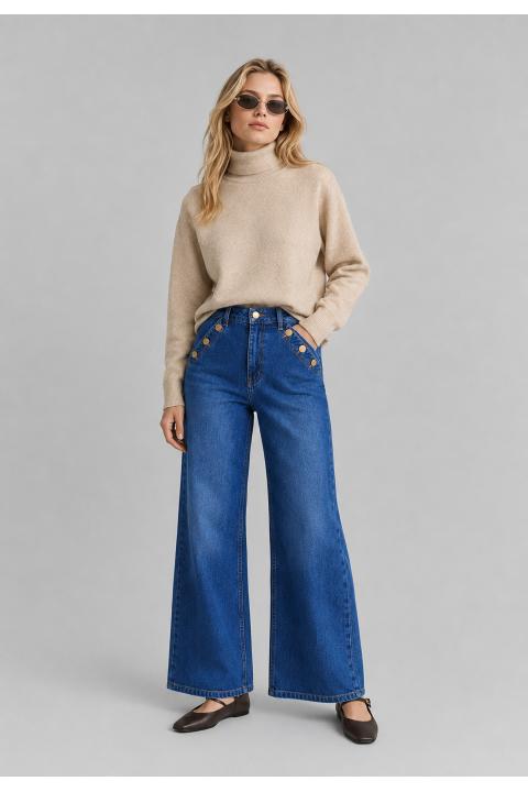 Jeans crop DENIM
