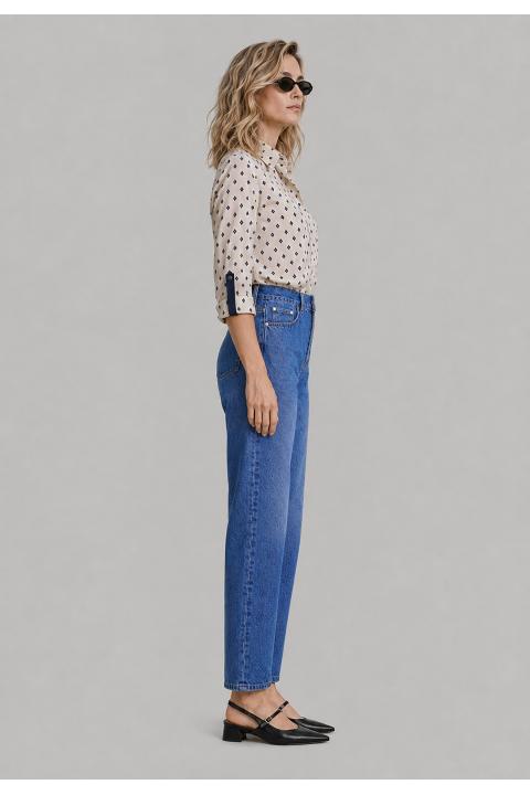Pantalon baloon DENIM CLARO