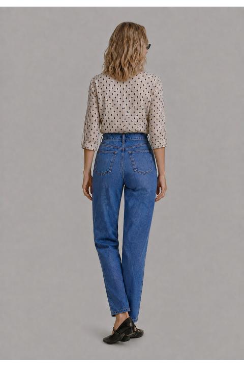 Pantalon baloon DENIM CLARO