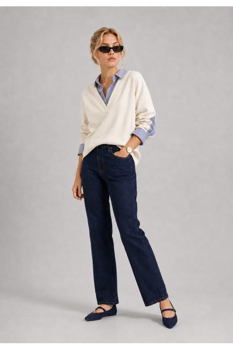 Jeans recto DENIM OSCURO