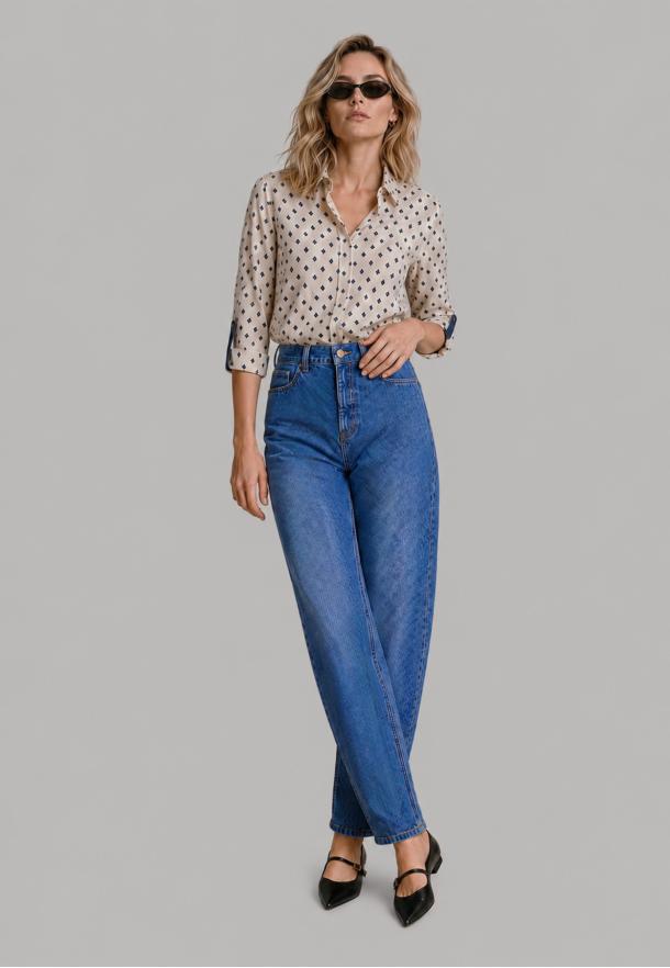 Trousers baloon DENIM CLARO