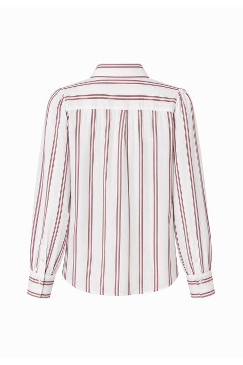 Blusa rayas GRANATE