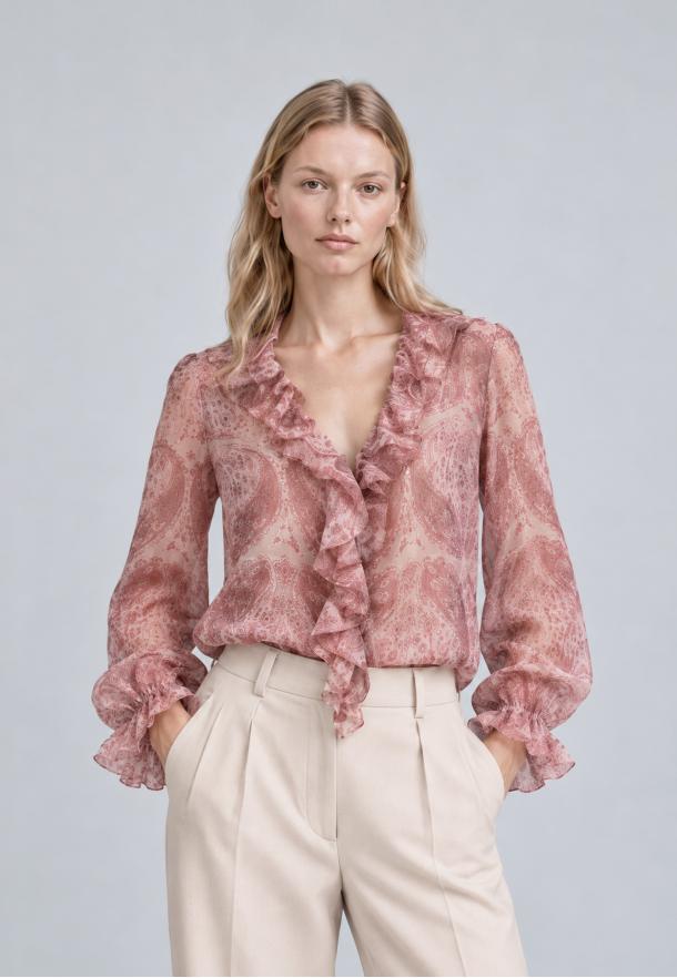 Blouse paisley ROSA