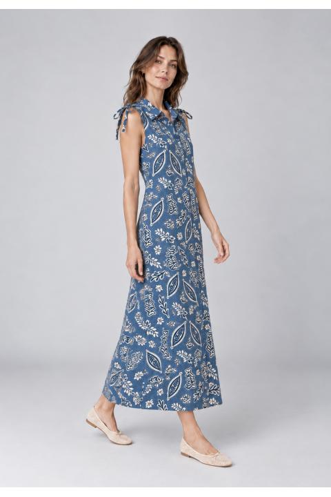 Dress printed AZUL