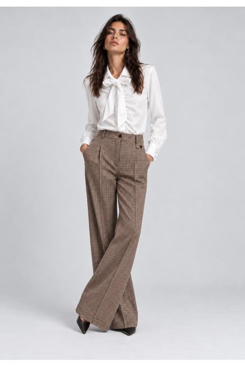 Blouse gathers BLANCO