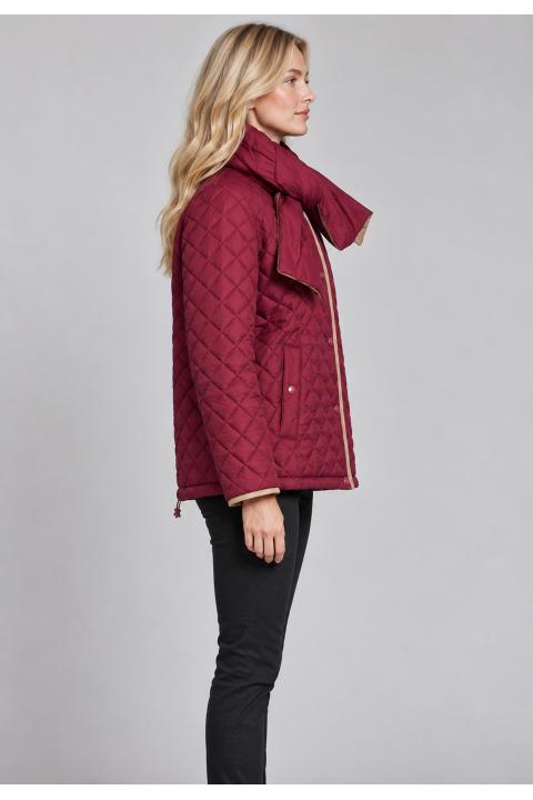 Parka reversible short GRANATE