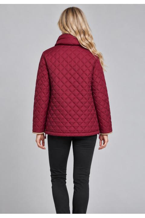 Parka reversible corta GRANATE