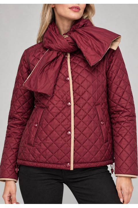 Parka reversible short GRANATE