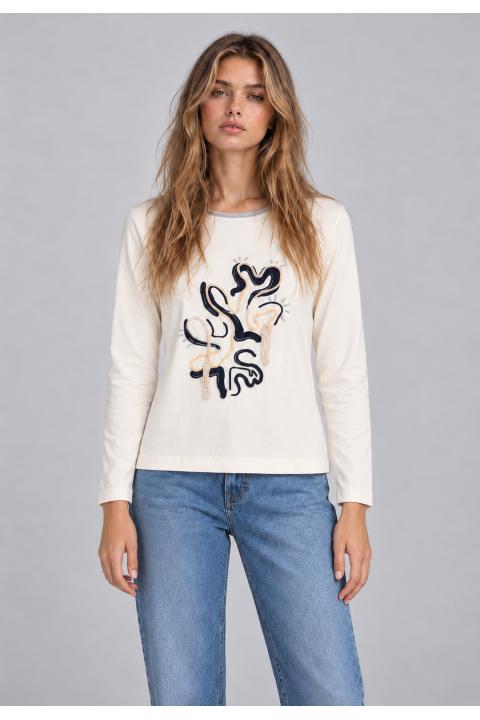 Camiseta cordón BLANCO