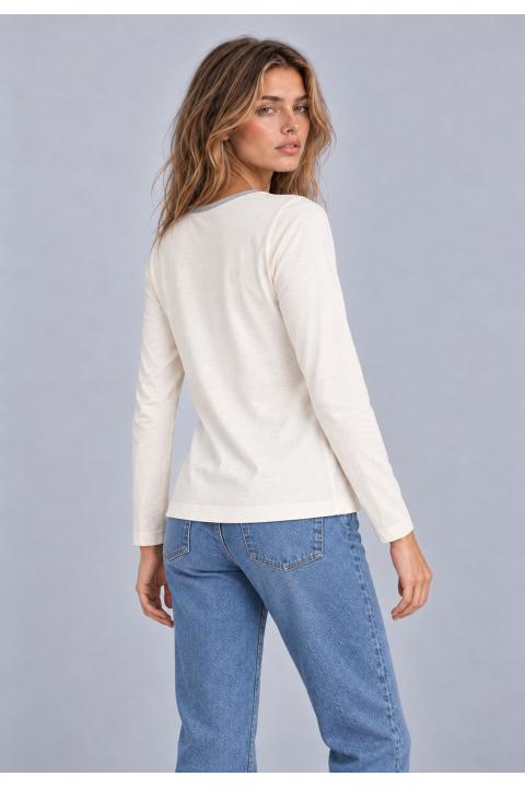Camiseta cordón BLANCO