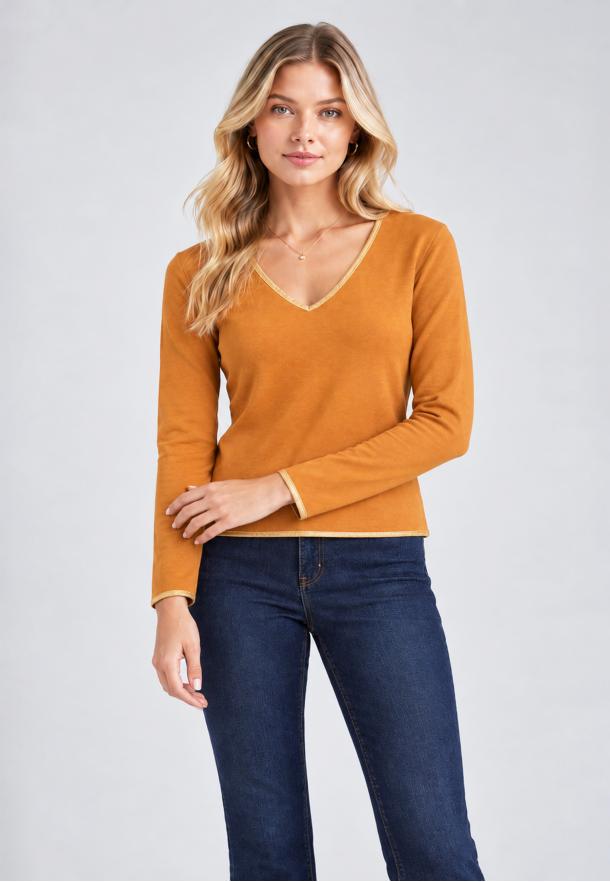 T-shirt cinta oro OCRE