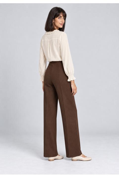 Pantalón de punto MARRON