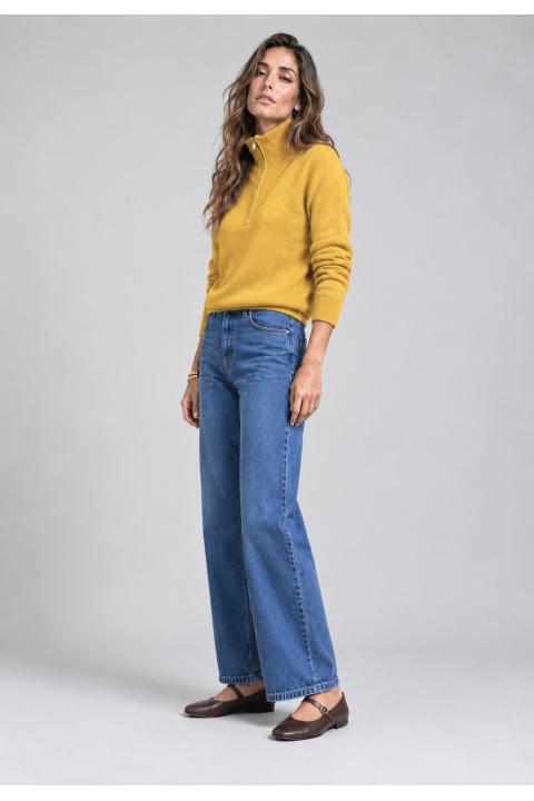 Sweater zip OCRE