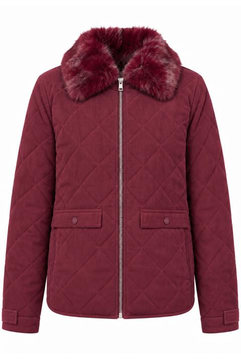 Parka rombo GRANATE