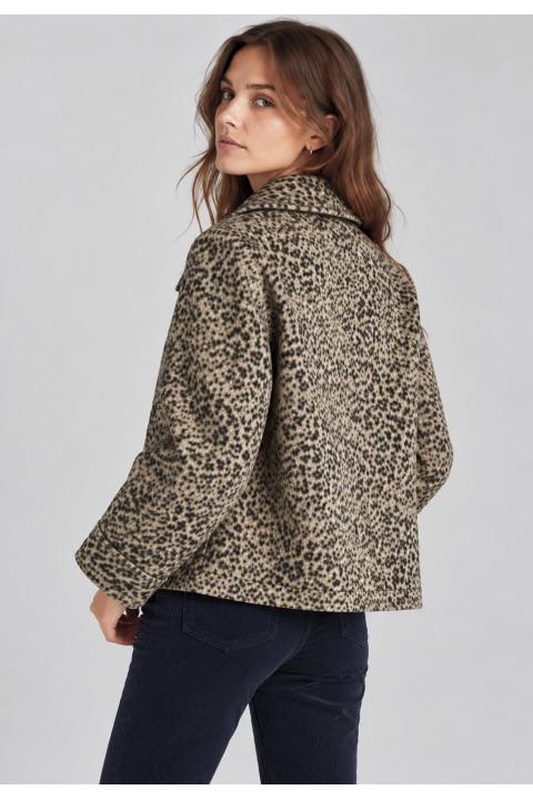 Chaqueta mancha MARRON
