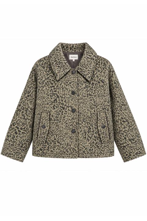 Chaqueta mancha MARRON
